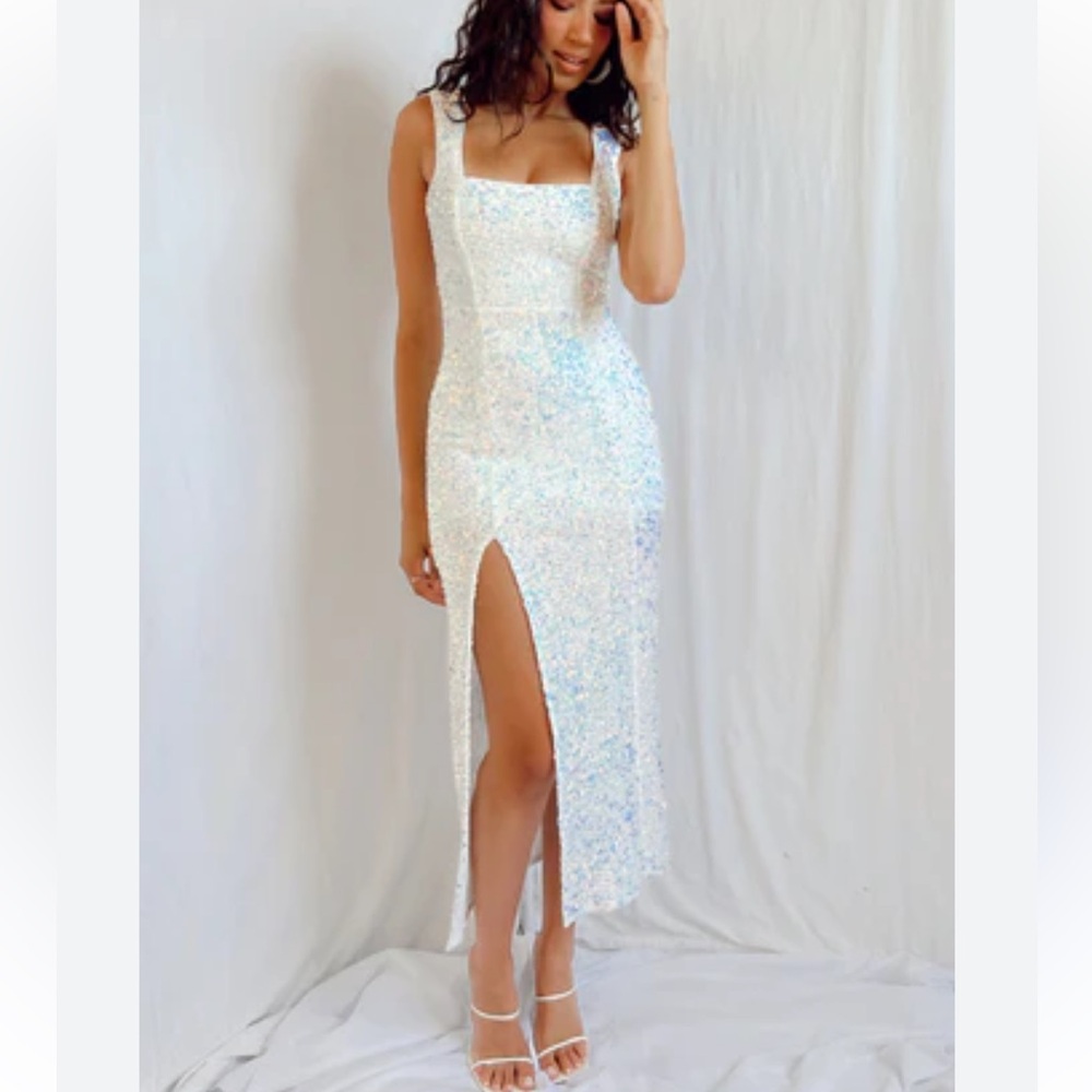 Show Me your Mumu Eden sequin midi dress